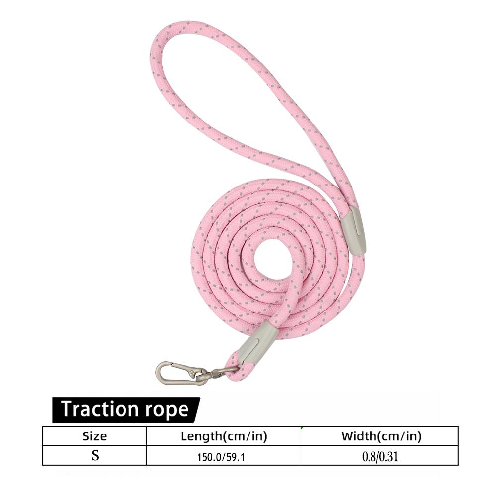 Классический ошейник и поводки для собак, 2 в 1, черная сетчатая веревка P, нейлоновый поводок, регулируемый нескользящий ремень, шлейка для тренировочной собаки, поводок