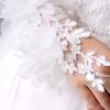 2 шт. Свадебные украшения Эстетическая красота Полые кружева Элегантные предложения вечеринка Одиночные вечерние цветочные перчатки танцевальные костюмы