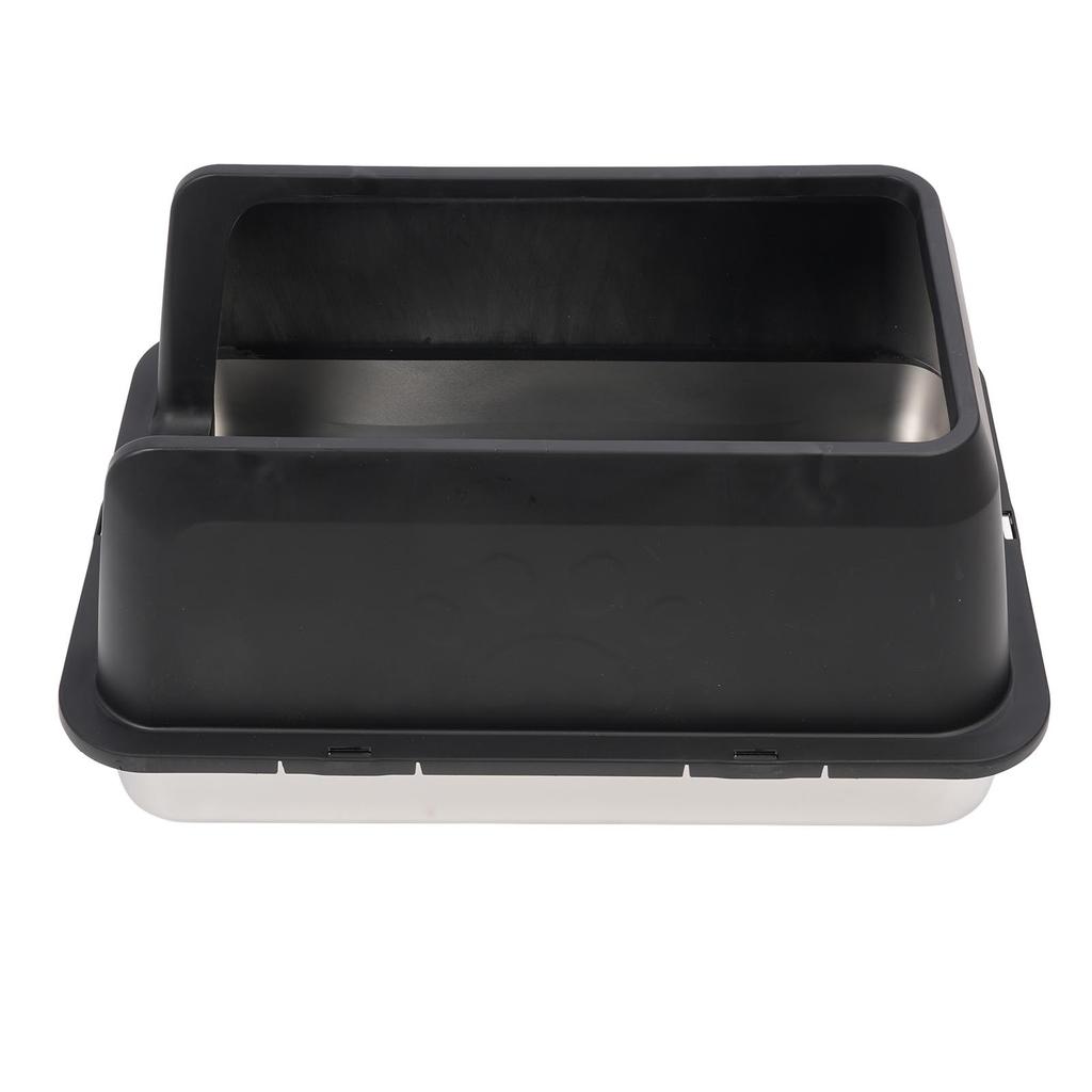 Лоток для кошек из нержавеющей стали, с защитой от разбрызгивания, съемными высокими бортами, очень большой лоток для кошек для крупных