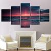 Домашний декор стены холст картина искусство HD печать живопись закат релаксация берег морской пейзаж океан на холсте для гостиной без рамы