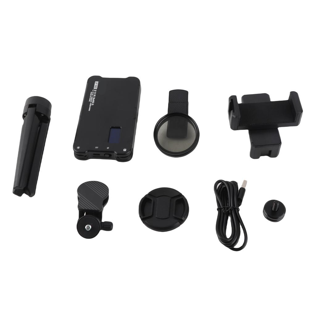 Photography Light Wireless Rechargeable Photo Light with 180 LED Chips Adjustable Color Temperature and Brightness Lamp