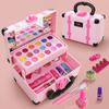 Children's Pretend Play Make Up Toy Simulation Cosmetics Set Safety Nontoxic Lipstick Eyeshadow Play House Toys For Girls Kids