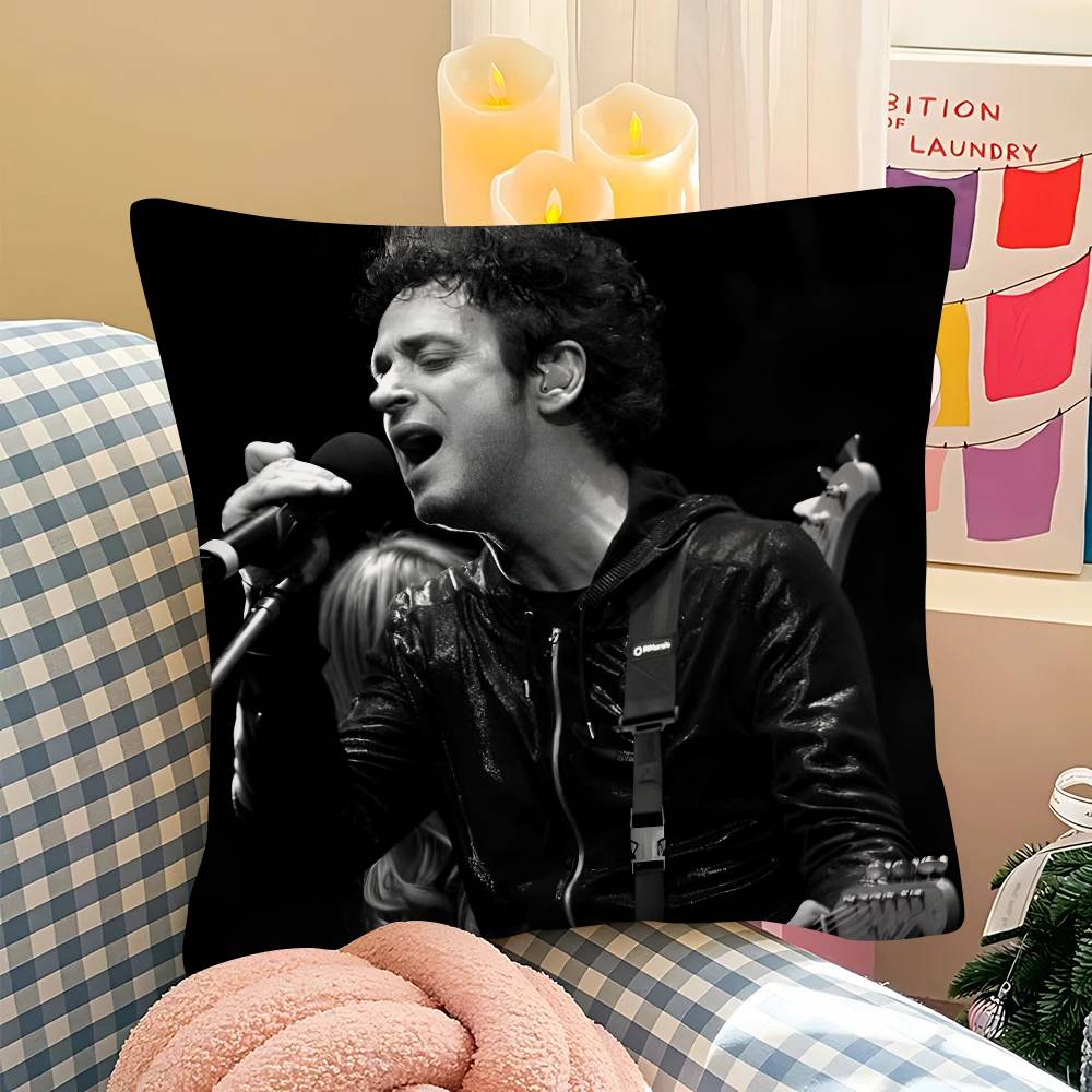 Чехол на подушку GGustavo Cerati Модный квадратный чехол на подушку Декор для спальни, гостиной, комнаты в стиле Ins Отдых