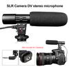 MIC 01 Стерео Видеокамера Микрофон для DSLR Камеры Компьютера ПК Мобильного Телефона Микрофон для iPhone 8 X