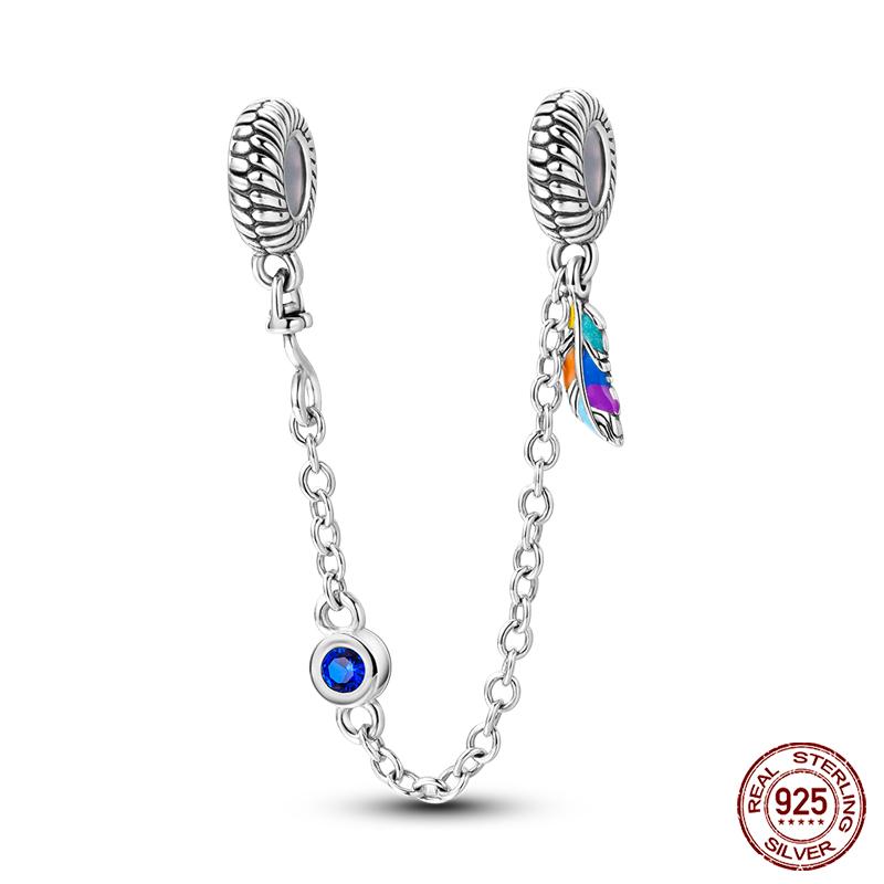 100% 925 Silver Fantasy Flying Dragon Mysterious Butterfly Charms Pendants Fit Qikaola Original Bracelets DIY Jewelry