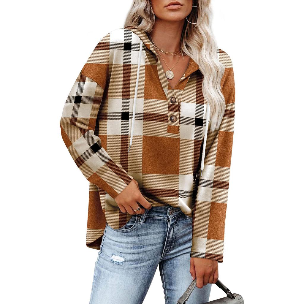 Женская мода, женский легкий пуловер с длинными рукавами и карманами, толстовка с капюшоном в стиле консервативного стиля