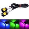 12V Motorcycle Eagle Eye Driving Light LED Reverse Backup Driving Light Fog Lamp Headlight Bulb Daytime Running Light Universal