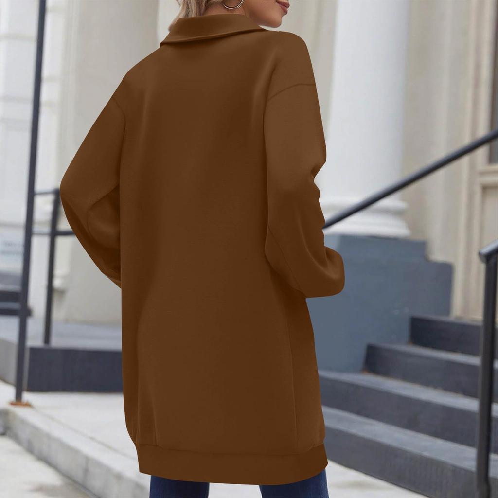 Женская модная однотонная толстовка с длинными рукавами, карманом, капюшоном, в стиле кэжуал