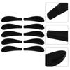 Hanger Shoulder Rest Flocking Forms Clothing Pads Non-skid Suit Coat Wide Clothes Black Hangers