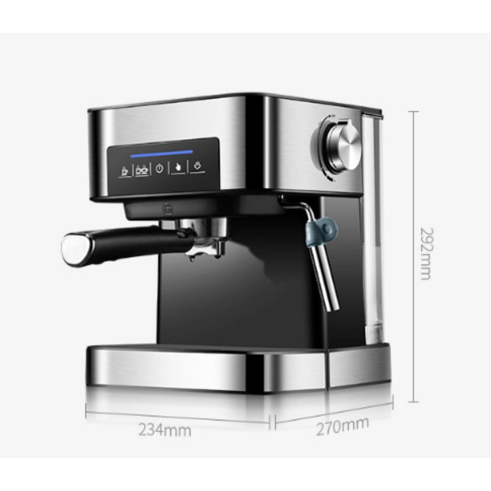 Итальянская кофемашина, бытовая небольшая полуавтоматическая офисная кофемашина с паром высокого давления и вспениванием молока