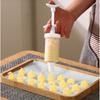 New 8 Pipe Nozzles with Syringe Plastic Cream Baking Nozzle Dispenser Icing Pastry Cream Tips Pastry Tube Decoration Tool