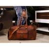 ' Leather Travel Duffel Bags, Leather Overnight Bags, Leather Gym Bag, Leather Luggage Bags, Leather Duffel Bags for Men and Women