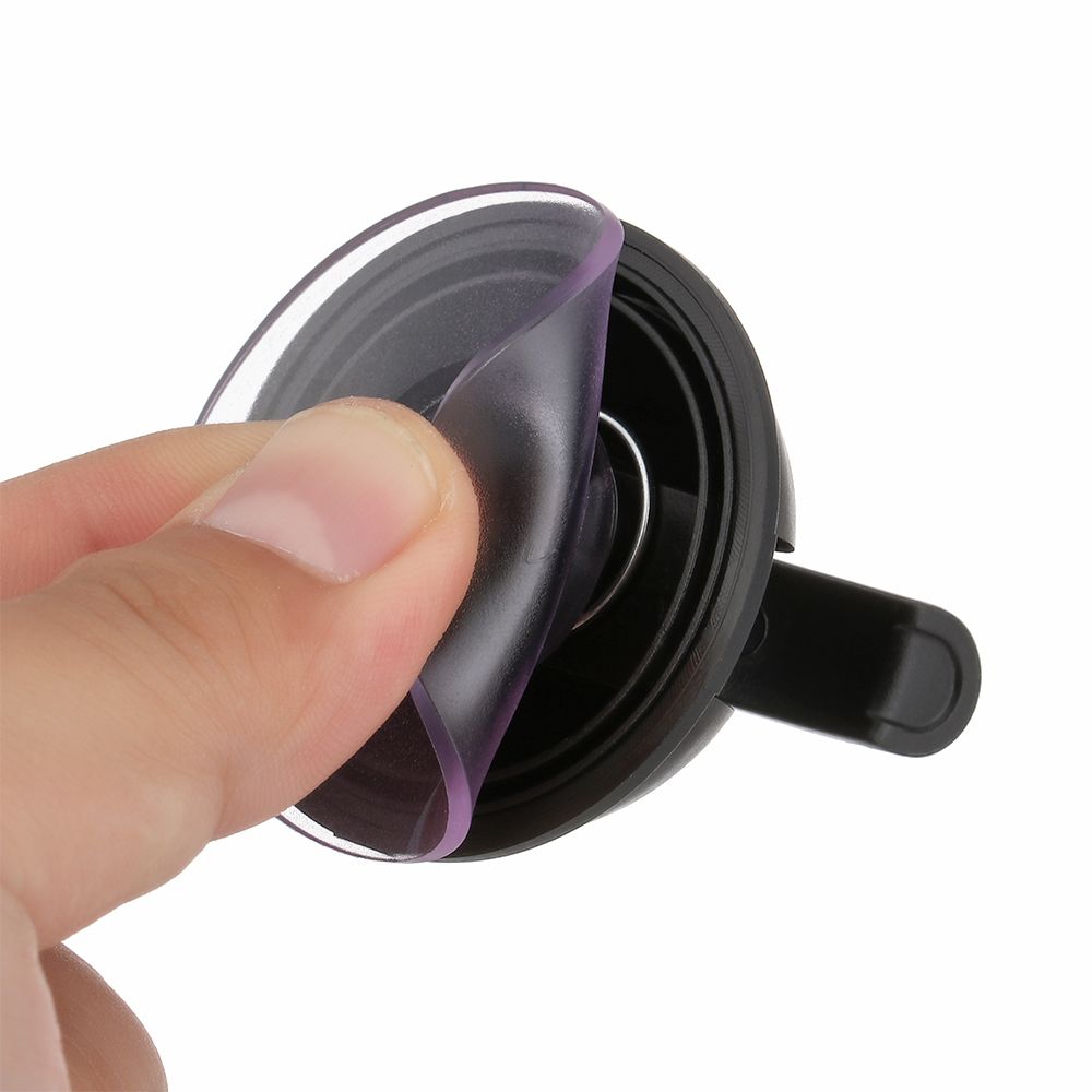 К лобовому стеклу Регулируемый универсальный держатель для видеорегистратора с присоской Основание держателя Крепление