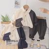 Boys' Stylish Long-Sleeve Shirt Set for Spring & Autumn 2023