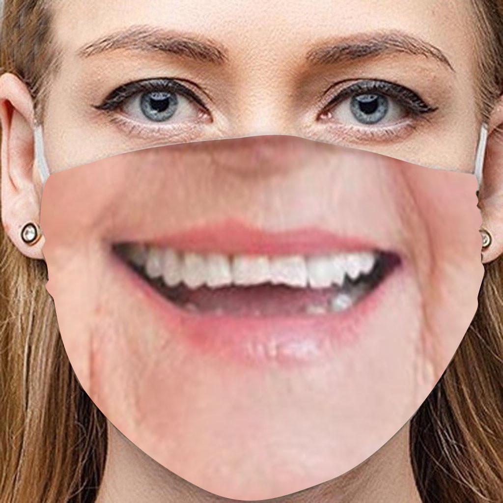 Взрослый Anti-Dust Sand Exhaust Sunscreen Забавный шарф для лица Дышащая велосипедная маска