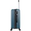 Lot de 3 valises Extensible Rigide Trolley Polycarbonate - LYS Paris 379/3 - Menthe