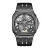 Часы HAOFA Skeleton Mechanical Automatic Hollow Dial Sapphire Glass Стильные водонепроницаемые высококачественные популярные подарочные мужские мужские мужские