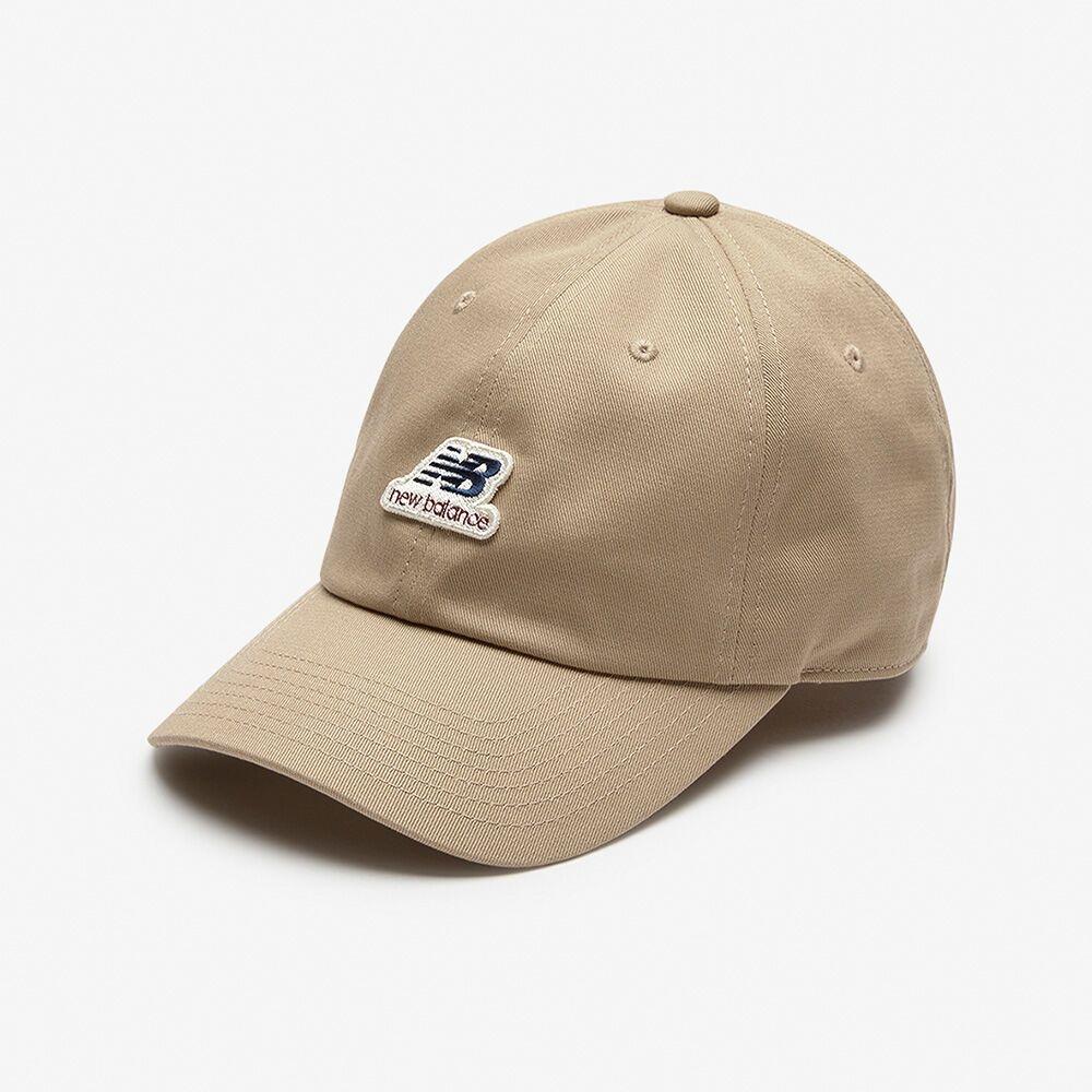 New Balance Nbgdfs1103 Stacked Waffen Logo Ball Cap Beige