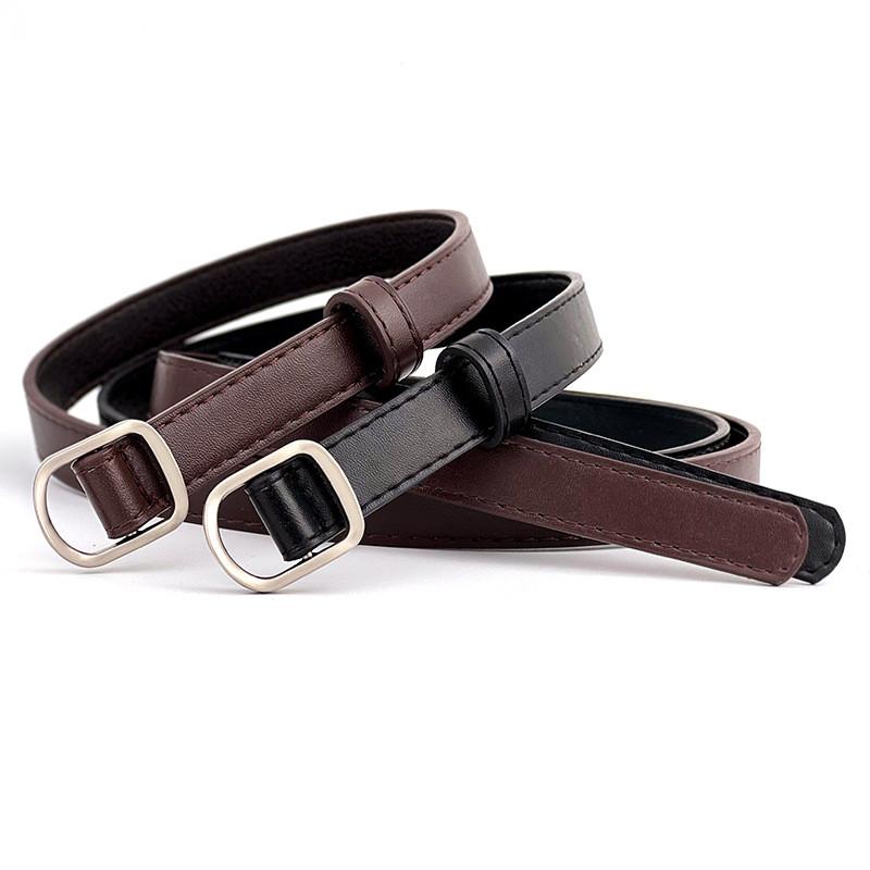 Youth Style Girls Non Perforated Belt Student Slim Versatile Korean Fashionable