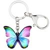 Colorful Butterfly Acrylic Pendant For Interior Decor And Backpack Accessories