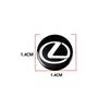 Новый 14 мм значок-эмблема на брелок корпуса автомобиля для Lexus 250 300 RX 300 350 US 200 GX 400 460 LX GS450H GS350 ES 350 300H NX300