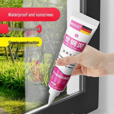 Водонепроницаемый белый прозрачный герметик для окон и дверей - Сильный клей для наружных зазоров