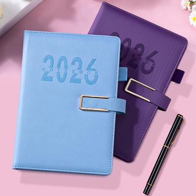 Ежедневник на 2026 год 12-месячный еженедельный и ежемесячный органайзер с вдохновляющими цитатами А5 Блокнот для продуктивности для работы, учебы, отслеживания целей