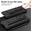 For Samsung Galaxy Z Fold6 5G Case PC Cell Phone Cover with Kickstand and Stylus Pen