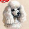Diamond Embroidery Dog 5d Diy Diamond Painting Set Diamond Mosaic Animal Full Round Picture