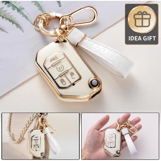 Чехол для брелока с брелком для ключей Jeep, чехол для автомобильного брелока, совместимый со смарт-ключом Jeep Wrangler Gladiator JL JLU Rubicon 2018, 2019, 2020, 2021, 2022 годов.