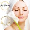 KODY PIERCING 9K Yellow Gold Piercing Jewellery 9K Genuine Pearl Hoop Nose Ring - Quality Piercing