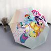 1pc Rainbow Dash, Friendship Themed High-quality Umbrella,Automatic Opening and Closing Umbrella,Multi-functional Umbrella G0811096