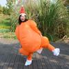 Christmas Inflatable Clothing Thanksgiving Turkey Clothing Cartoon Walking Dolls Holiday Party Costumes