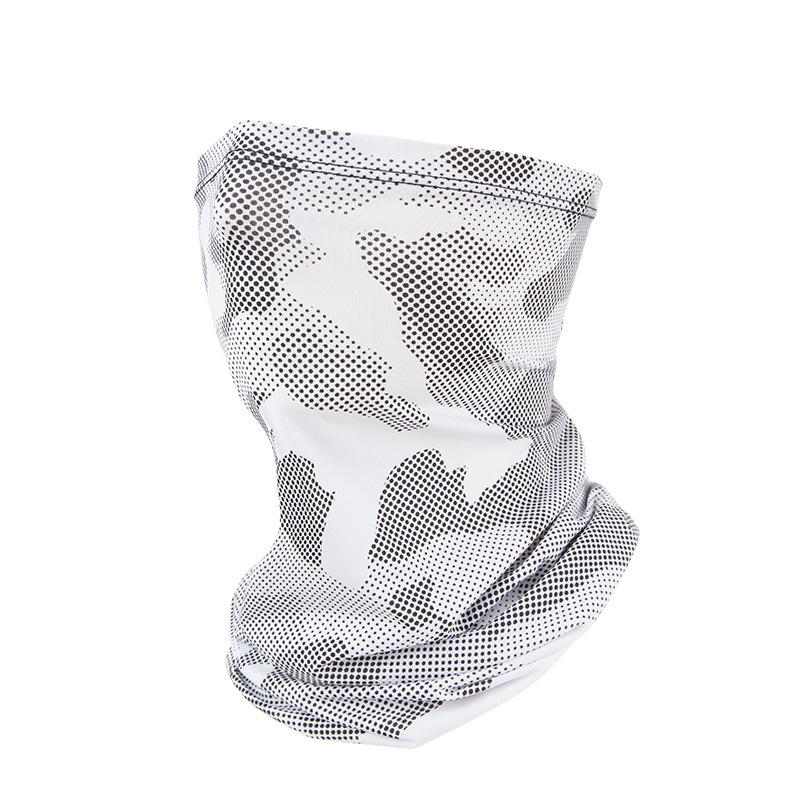 Summer Cycling Camouflage Gaiter: Quick-Dry, Breathable, Ice Silk Headband for Sun Protection