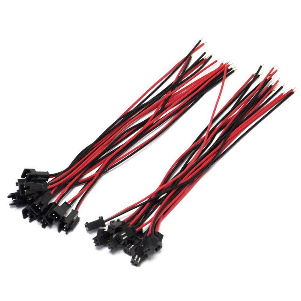 40 шт. Провод для даунлайта, Светодиодные разъемы, Клемма, Сращивание проводов, Длинный SM-разъем, Штекер, Папа-Мама