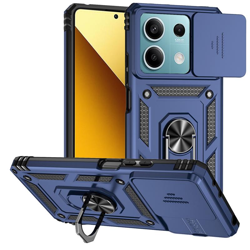 Защитный чехол для Xiaomi Poco X6 5G Slide Camera Lens, защитный чехол для телефона Pocox6 Pocco Poxo Poko Little X6 X 6 6X 5G, задняя крышка