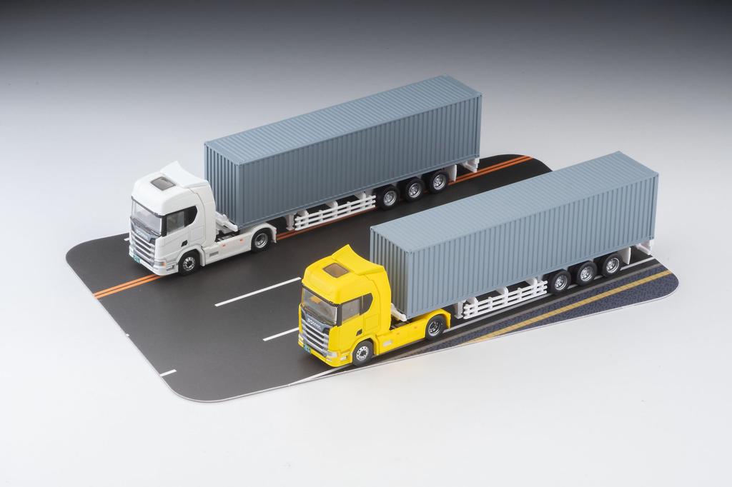 Tomytec Коллекция прицепов Набор прицепов Scania B Материалы для диорам