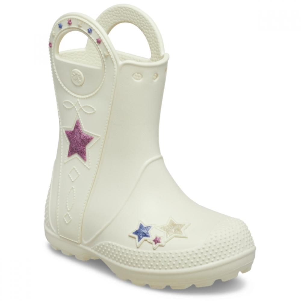 Crocs Kids Handle It Western Metallic Boots 212546 2md