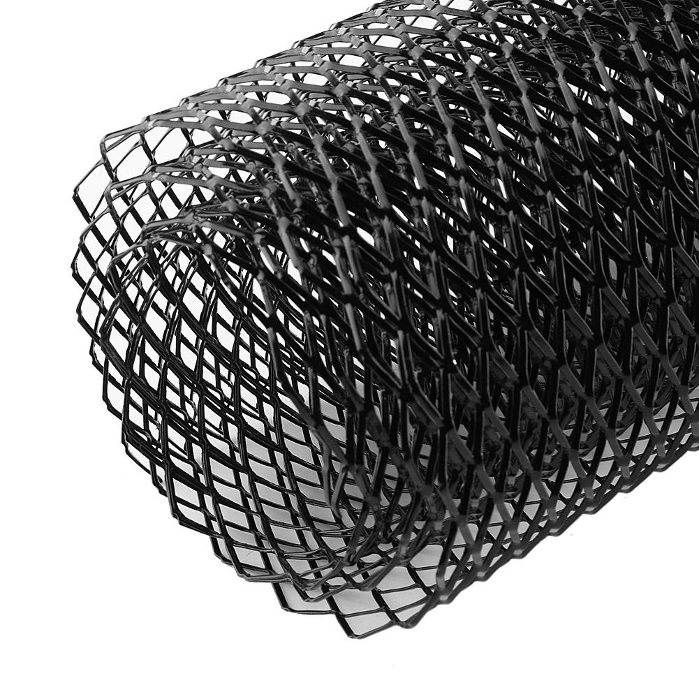 10x20mm Aluminum Alloy Car Grille Mesh Net Grid Body Bumper Rhombic Grill Universal