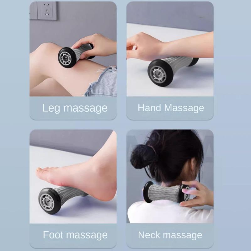 Роликовый массажер для ног, эргономичный, для йоги, подошвенный, многофункциональный, рефлексотерапевтический массажер для ног для глубокого массажа мышц тканей