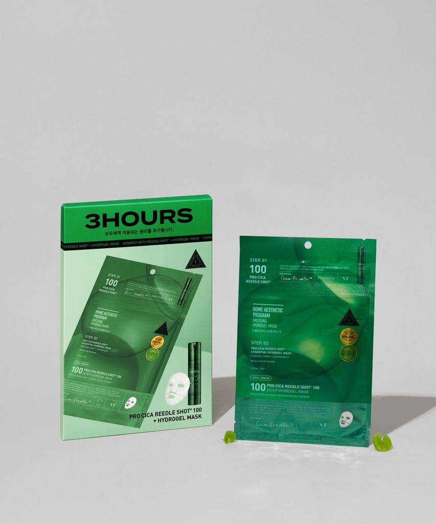 VT Color Riddle Shot 2-Step Hydrogel Mask 4-Pack (Choose 1 of 5)