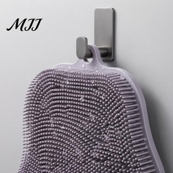 Коврик-щетка для купания и массажа домашних животных с присосками, прочная мягкая самоочищающаяся силиконовая щетка из ТПЭ, для удаления шерсти и ухода за телом, настенный аксессуар для собаки