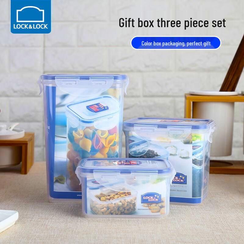 LOCK&LOCK Plastic Food Storage Container Set