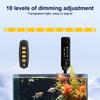 Usb Aquarium Led Light Aquatic Plant Grow Lamp Mini Fish Tank Adjustable Brightness Dimmable Light Clip On Aquarium Light