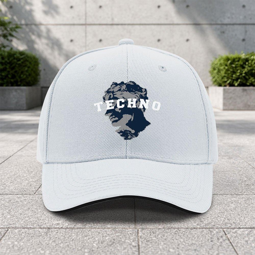 TechStyle Sculpted Adjustable Baseball Cap with Trendy Print Outdoor Sports Camping Golf Street Dance