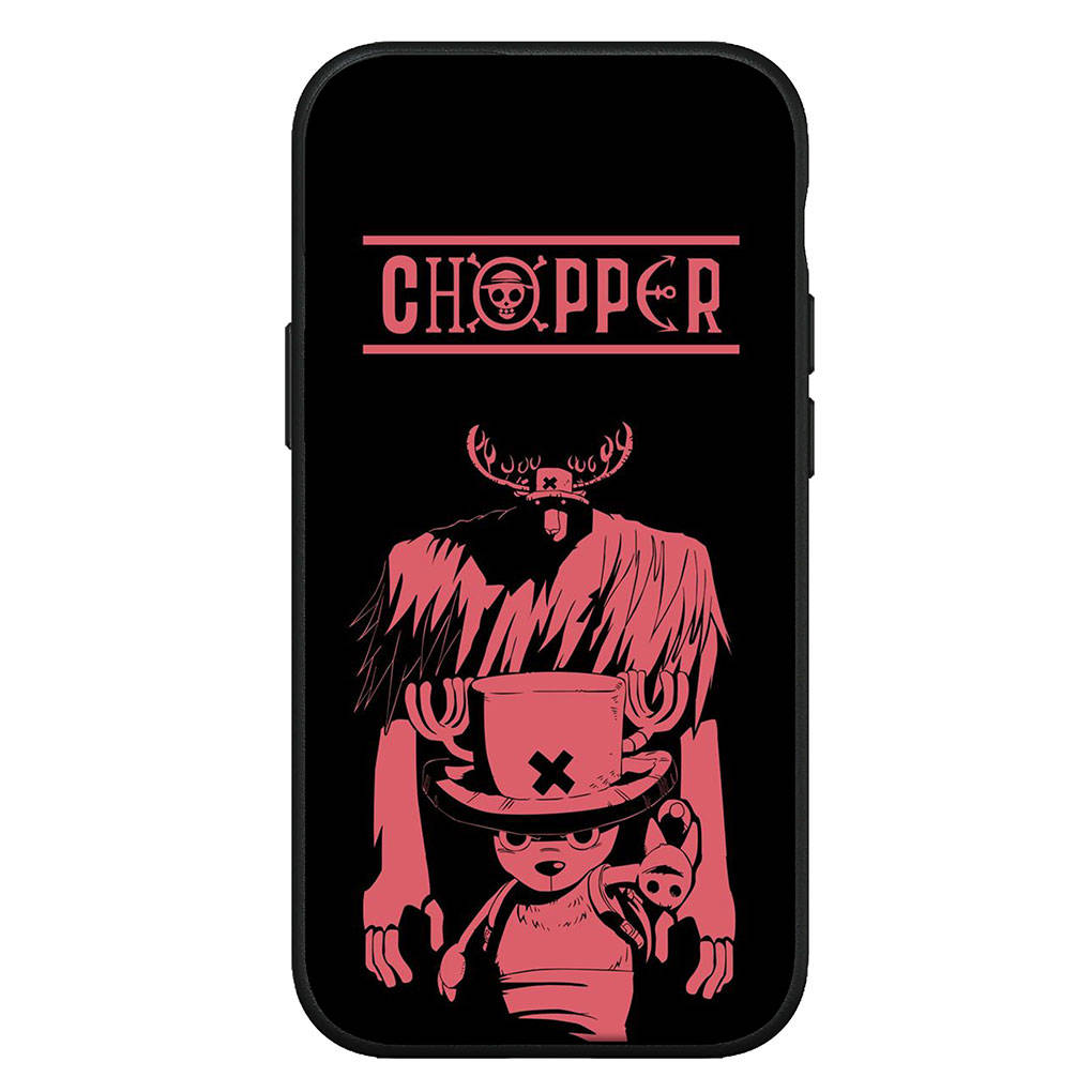 Чехол для iPhone 16 15 Xiaomi Redmi Note 14 13 12 11 Pro Max X 16e Samsung Galaxy S25 S24 S23 Moto OPPO Huawei Луффи Ван Пис Тони Чоппер Чехол для телефона