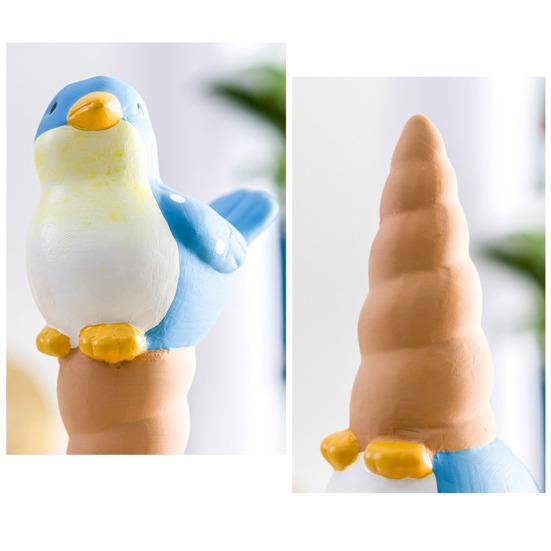 4 шт. самополивающихся шипа в форме птицы, терракотовые глиняные шары для полива растений, вставка для горшка, автоматический поливщик для сада, балкона