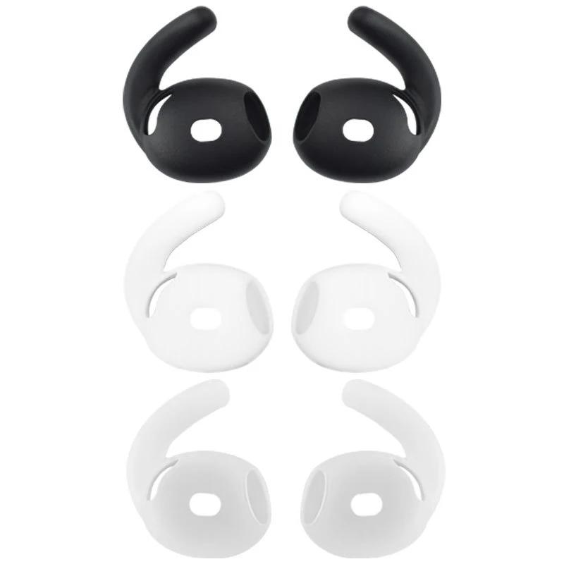 Для Apple Airpods 4 Силиконовый вкладыш в ухо Защитный колпачок для кейса AirPods 4 Подушечка для наушников с противоскользящим ушным крючком Аксессуары для наушников