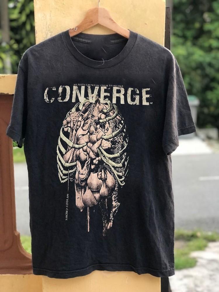 Футболка Converge Band My Hate Grows As Their Tear Fall S-5XL BO211 Унисекс