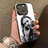 L-Lemmy Heavy Metal Singer Phone Case For iPhone 16,15,14,13,12,11,Pro,Max,Plus,Mini,XS,SE Anti Fall Black Matte Hard Bumper